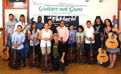 San Pablo Guitars Not Guns Graduation April 30, 2013